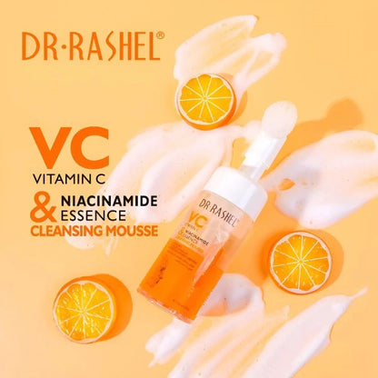 DR. RASHEL MOUSSE DE LIMPIEZA CON ESENCIA DE VITAMINA CY NIACINAMIDA