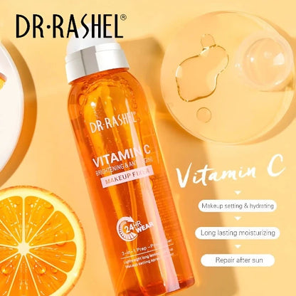 DR. RASHEL SELLADOR DE MAQUILLAJE CON VITAMINA C Y ANTI-EDAD 3 EN 1- PRIMER - FIJADOR - PREPARADOR