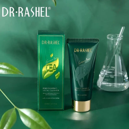 Dr. Rashel Green Tea Pore Cleansing Facial Cleanser – Deep cleanse for clear, hydrated skin.