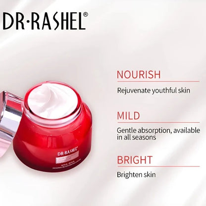 Dr. Rashel AHA BHA cream, nourishes and rejuvenates the skin, improving its brightness.