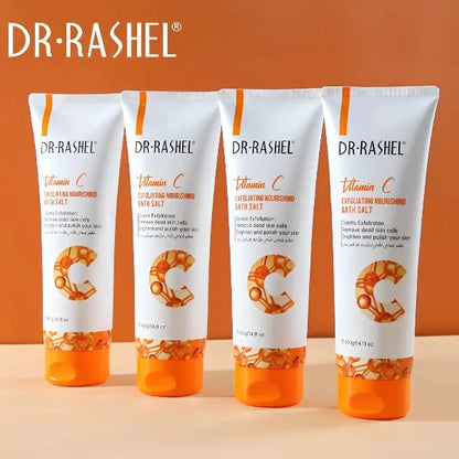 Dr. Rashel Vitamin C Exfoliating Bath Salt, nourishes and softens skin